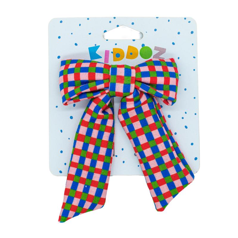 Checkmate Bow Barrette